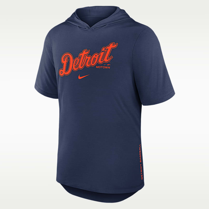Detroit Tigers Victory Men's Nike Dri-FIT MLB 1/2-Zip Long-Sleeve